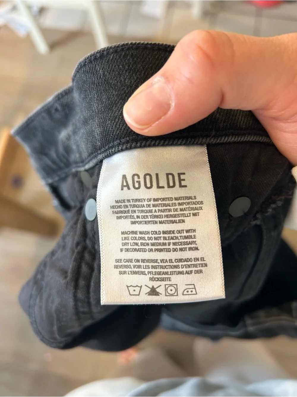 Agolde classic black